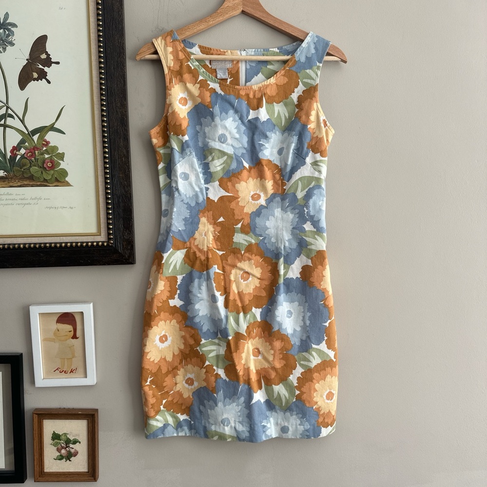 Vintage Esprit floral dress! Size 7/8